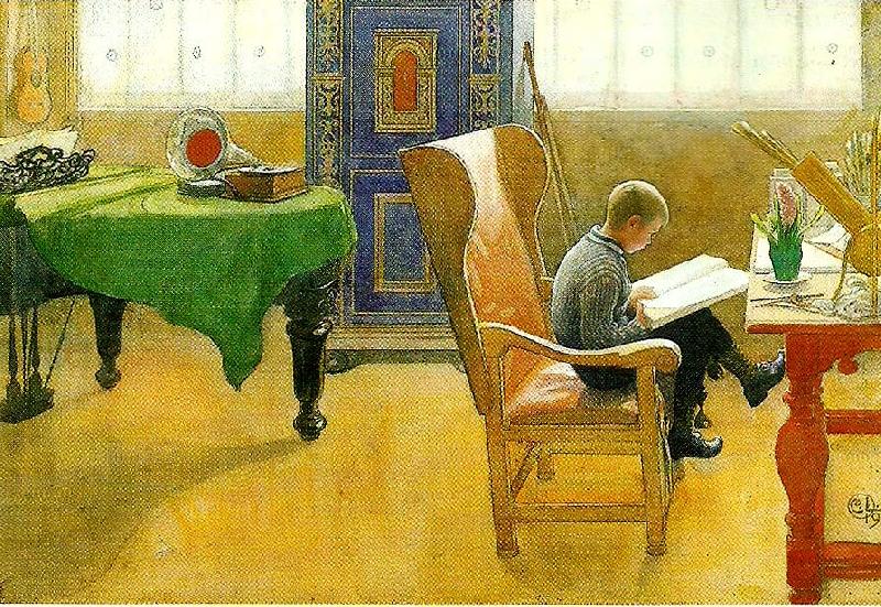 Carl Larsson Esbjorn i lanstolen